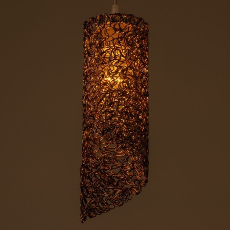 Bayerlux lamp "Scandy" E27 40W brown 10x10x32-150 cm-3