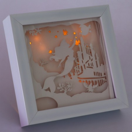 Set for creativity "Multilayer nightlight" Magic, Disney Mermaid-6