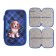 Penal 2 sections, 125 x 205 x 40 mm, calligrata 30p26/2 "dog", laminated cardboard