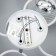 Svetogor Luke "System" 3x60W E27 White 49x49x23cm