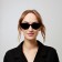 Sunscreen glasses, UV 400, lens 3.9 x 5.5 cm, width 15.3 cm, pipe 14.1 cm