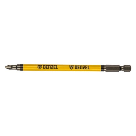 Denzel 11646 bit set, round profile, PH2 x 127 mm, steel S2, 5 pcs.-3