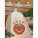 A cap for a bath "USSR" with a print, white