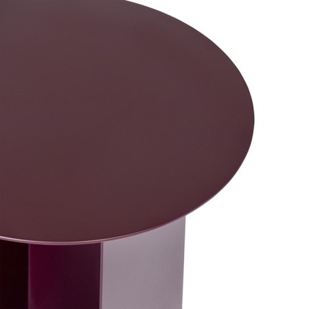 Silje coffee table, 380 × 380 × 500 mm, plum color-6