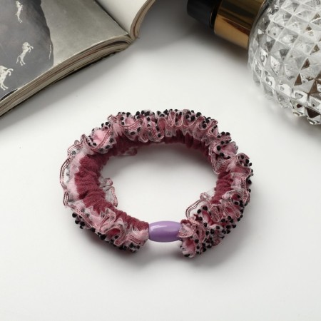 Hair gum "Agnia" Tenderness, 5.5 cm, mix