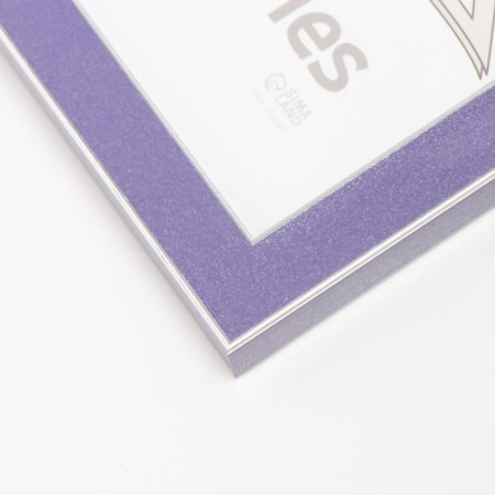 Photo frame Plastic "Watercolor" 15x21 cm, purple-3