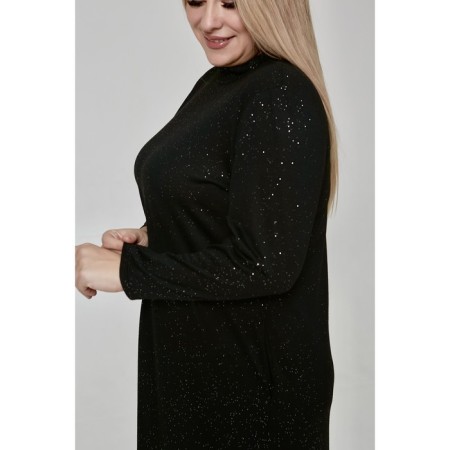 Female dress, size 62, black color-4