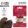 Hair clamp with rhinestones "Tenderness", 3.5 x 4.5 x 1.5 cm