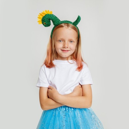 Carnival rim "dragon", green color-3