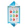 New Year. Gift set of sweets "snakes" with a game and animation, 200 g