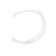 Luazon strap for fitness bracelet Mi Band 8, white