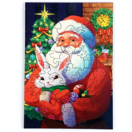 New Year's figured puzzle “New Year! Favorite wizard "-1
