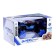 Radio-controlled machine "Jeep-Akobat", 4WD, gesture control, operates on the battery, blue color