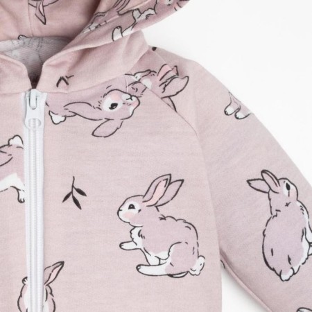 Kit: sweatshirt and pants Kroshka I "Bunny" Growth 80-86 cm-6