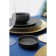 Porcelain Magistro Line, 90 ml porcelain, packaging 2 pcs, black color