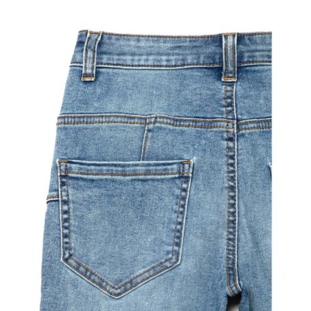 Women's jeans modeling Conte Elegant Skinny, size XXL, Acid Washed Mid Blue Color-5