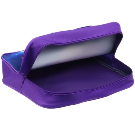 Folder with handles textile A4, 350x270x100 mm, cold heart-1