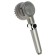 Shower watering can Zein Z3550, D = 80 mm, 3 modes, with massage cloves, button "Stop", graphite