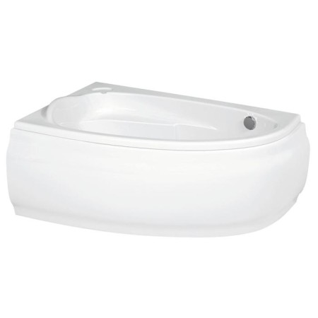 Front -free bathroom Joanna 140 bath, universal, white ultra color-2