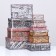 A set of boxes 10 in 1 "newspaper", 30.5 x 20 x 13 - 12 x 6.5 x 4 cm