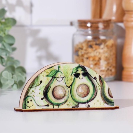 Avocado napkin, 13.5 × 3.1 × 6 cm-1