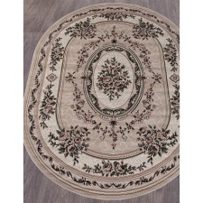 Ковёр овальный Merinos Gavana, размер 80x150 см, цвет beige