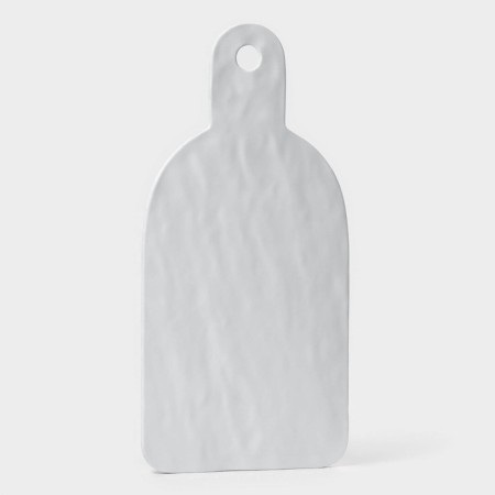 Serving dish "White East", 34.5 × 16.7 × 1.7 cm, white color