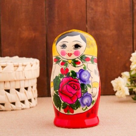 Matryoshka "Semenovskaya", 7 and puppet, the highest category-10