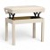 Music Life Piano Bange Sit 55 x 34, height 48-58 cm, white
