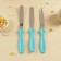 A set of pastry shovels "Night", 23 × 8.5 × 2.5 cm, 3 pcs, color mix