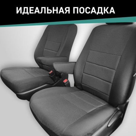 Auto-Cherkhly for Mitsubishi Pajero Sport, 2008-2013, Instyle, Intense, Jacquard-2