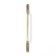 Cappio PC199 bracket handle, m/o = 128, bronze color
