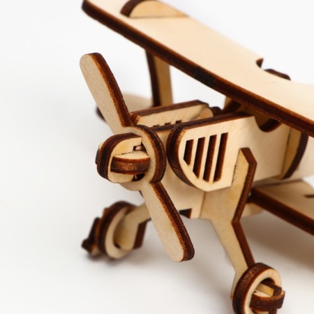 Wooden designer "Airplane"-3
