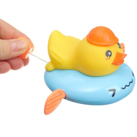 Clothing toy for a bathtub with a spray "duckling", crush me-6