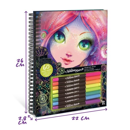 Coloring for girls Nebulous Stars Coralia-9