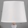 Dorofai table lamp E27 40W white-gold 18x18x29 cm