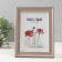 Photo frame plastic 13x18 cm "Dora" Mokko with gold 22.7x17.7x1.4 cm
