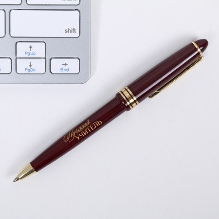 Gift pen "Beloved teacher", plastic, blue paste, 1.0 mm-2