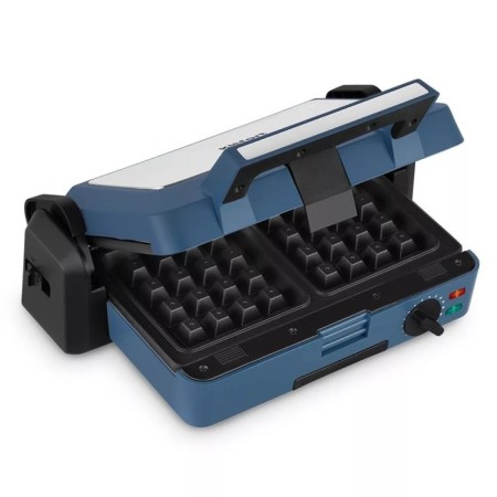 Multipecar KitFort KT-3627, 1200 W, Vienna Waffles/Grill/Sandwich, Blue
