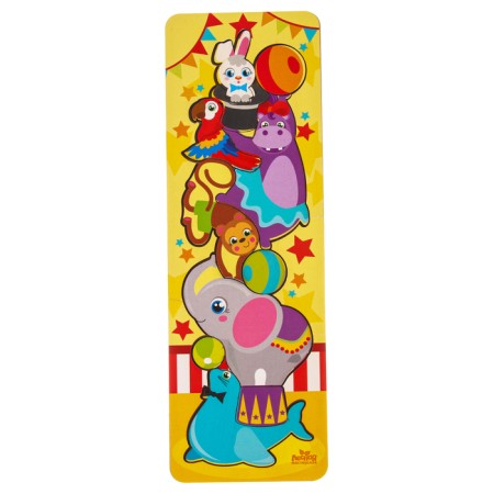 Logical puzzle "Animals in the circus" 30x10 cm-4