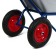 Construction car, two -wheeled: cargo/n 200 kg, volume of 100 l, blue pens
