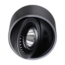 Gesso lamp, 9W LED, 4000K, 770LM, black color