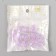 Beads for creativity plastic "Lilac" glossy set 30 g d = 1.6 cm
