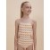 Swimsuit for girls, height 128-134 cm, orange color
