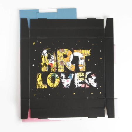 Gift folding box, packaging, “Art”, 31.2 x 25.6 x 16.1 cm-6