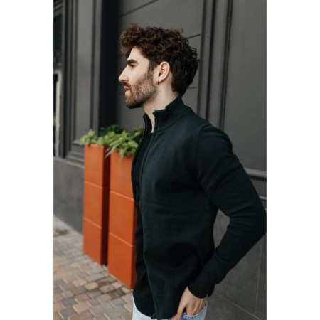 Jumper male ise, size 58, emerald color-12