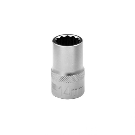 Thile head Stels 13659, under the square, 1/2 ", 14 mm, twelve -sided, chrome-3