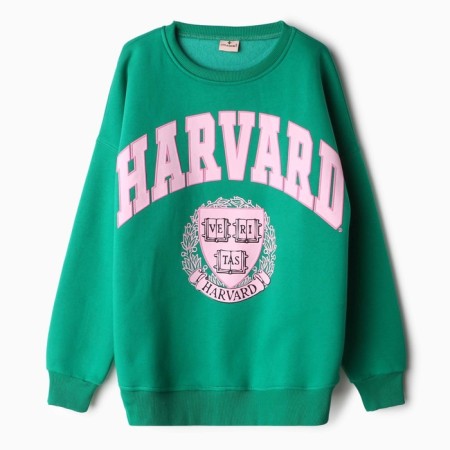 Women's sweatshirt was launched, the color is dark green, the ONE Size (42-46)