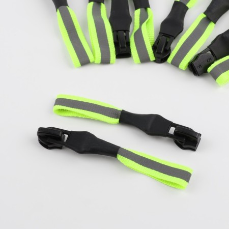 The castle automatic reflective for the lightning "Spiral", No. 5, 10 pcs, black/green color