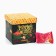 Gift set "Happy New Year": Black Tea 50 g, creamy sweets 110, Brownie cookies 120 g.